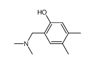2-[(N,N-dimethylamino)methyl]-3,4-dimethylphenol结构式