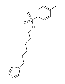 6-(pyrrol-1-yl)hexyl-p-toluenesulfonate结构式