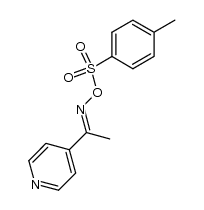 4-acetylpyridine oxime tosylate结构式