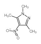 1,3,5-Trimethyl-4-nitro-1H-pyrazole Structure