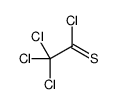 2,2,2-trichloroethanethioyl chloride Structure