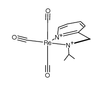 Re(CO)3(i-Pr-PyCa) Structure