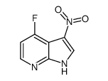 4-Fluoro-3-nitro-1H-pyrrolo[2,3-b]pyridine Structure
