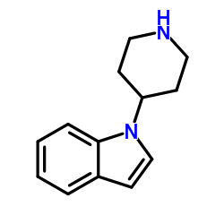 1-哌啶-4-基-1H-吲哚结构式