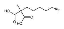 2-(5-fluoranylpentyl)-2-methylpropanedioic acid Structure