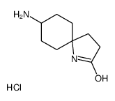8-amino-1-azaspiro[4.5]decan-2-one结构式