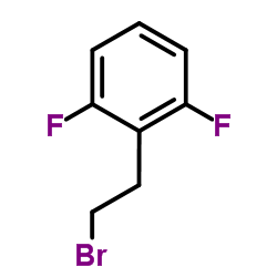2-(2-Bromoethyl)-1,3-difluorobenzene结构式
