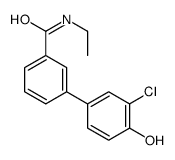 3-(3-chloro-4-hydroxyphenyl)-N-ethylbenzamide Structure