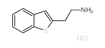 [2-(1-Benzothien-2-yl)ethyl]amine hydrochloride Structure