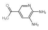 Ethanone, 1-(5,6-diamino-3-pyridinyl)- (9CI) Structure