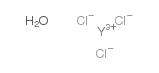 氯化钇(III)水合物结构式