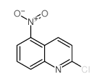 2-氯-5-硝基喹啉结构式