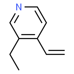 Pyridine, 4-ethenyl-3-ethyl- (9CI) Structure