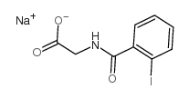 邻碘马尿酸钠结构式