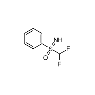 [S-(二氟甲基)磺酰亚胺基]苯结构式