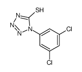 1-(3,5-dichlorophenyl)-2H-tetrazole-5-thione结构式