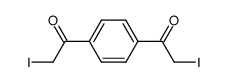 1,4-bis-iodoacetyl-benzene Structure