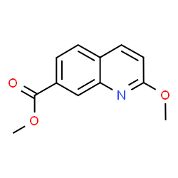 2-甲氧基喹啉-7-羧酸甲酯结构式