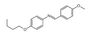 N-(4-butoxyphenyl)-1-(4-methoxyphenyl)methanimine Structure