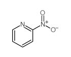 Pyridine, 2-nitro- Structure