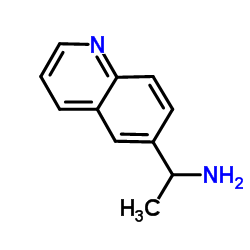 1-(6-Quinolinyl)ethanamine结构式