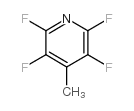 2,3,5,6-四氟-4-甲基吡啶结构式