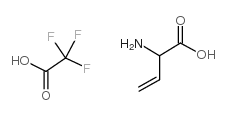 2-AMINO-3-BUTENOIC ACID TRIFLUOROACETATE SALT结构式