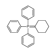 cyclohexylidene(triphenyl)-λ5-phosphane结构式