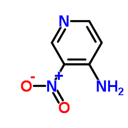 4-氨基-3-硝基吡啶结构式