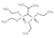二甲氨基亚甲基二磷酸四乙酯结构式