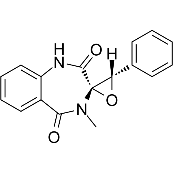 Cyclopenin结构式