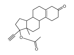 δ-5(10)-醋酸去甲炔诺酮结构式