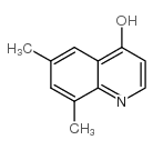 6,8-二甲基-4-羟基喹啉结构式