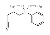 3-氰基丙基苯基二甲氧基硅烷结构式