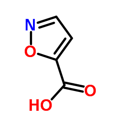 异噁唑-5-甲酸结构式