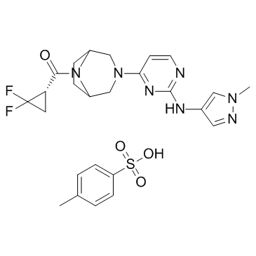 PF-06700841 P-Tosylate结构式