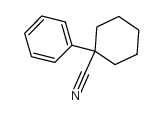 1-Cyano-1-phenylcyclohexane Structure
