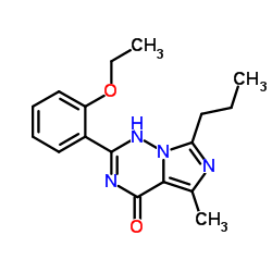 2-(2-Ethoxyphenyl)-5-methyl-7-propyl-3H-imidazol[5,1-f][1,2,4]-triazin-4-one Structure