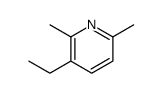 2,6-Dimethyl-3-ethylpyridine结构式