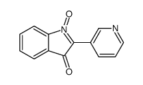 1-oxido-2-pyridin-3-ylindol-1-ium-3-one结构式