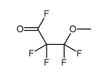 2,2,3,3-tetrafluoro-3-methoxypropanoyl fluoride Structure