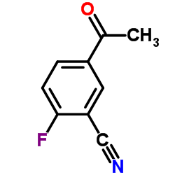 5-Acetyl-2-fluorobenzonitrile structure