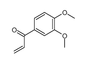1-(3,4-dimethoxyphenyl)prop-2-en-1-one结构式