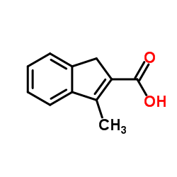 3-甲基茚-2-羧酸结构式