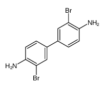 3,3'-dibromobenzidine结构式