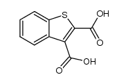 thianaphthene-2,3-dicarboxylic acid Structure