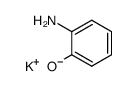 o-aminophenol, potassium salt Structure