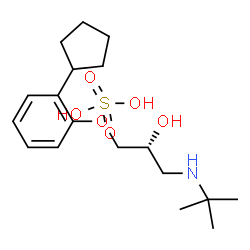 penbutolol sulfate structure