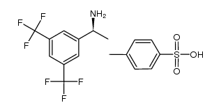 (S)-1-(3,5-bis(trifluoromethyl)phenyl)ethanamine 4-methylbenzenesulfonate Structure