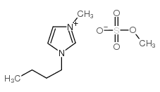1-丁基-3-甲基咪唑硫酸甲酯结构式